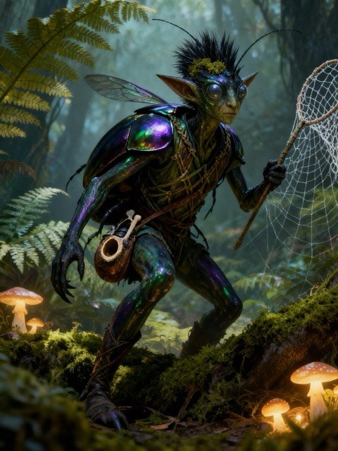 Kaelis, cazador de insectos