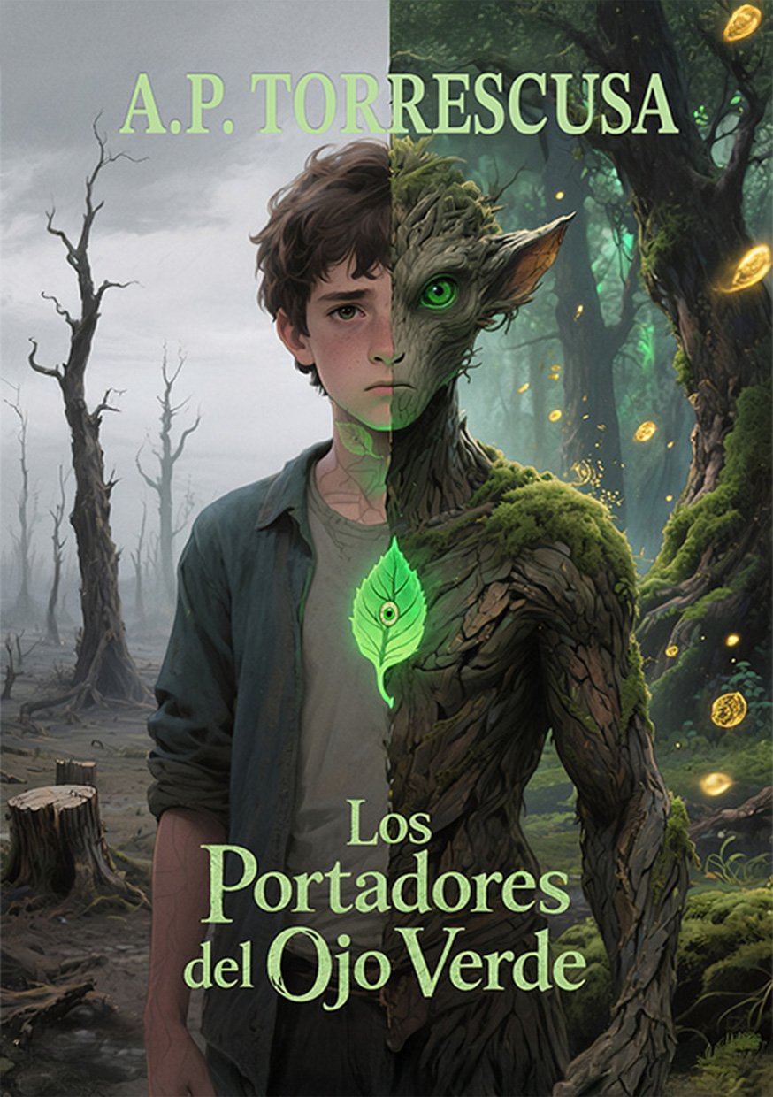 book cover-5 Los Portadores del ojo verde